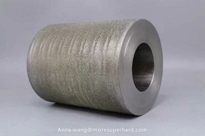 What are the types of diamond dressing rollers and what should be paid attention to in production and processing